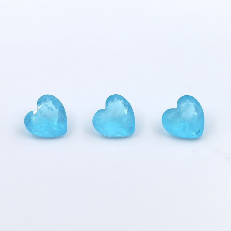 Loose Synthetic CBX04 Fusion Tourmaline Gemstone Heart Shape suppliers