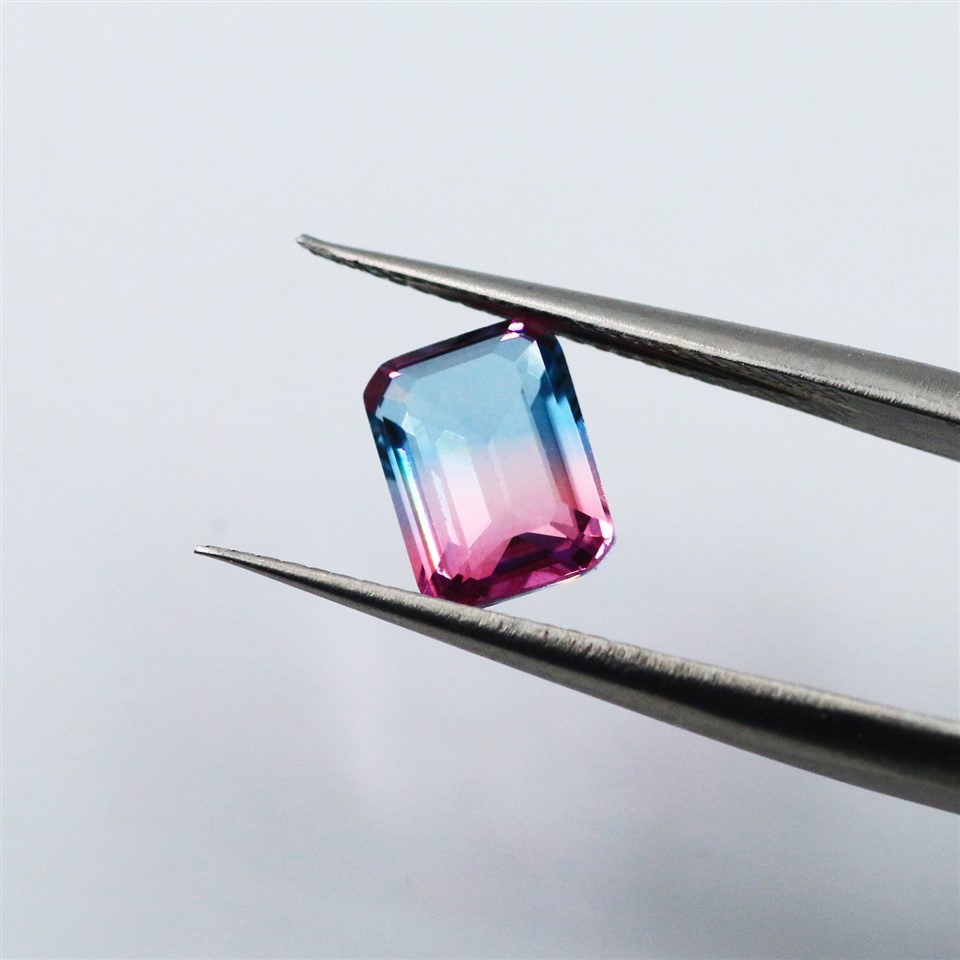 Synthetic Octogon Cut Fusion Stone BX19 Color price